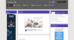Desktop Screenshot of electioncell.com