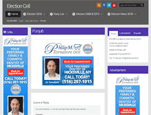 Tablet Screenshot of electioncell.com